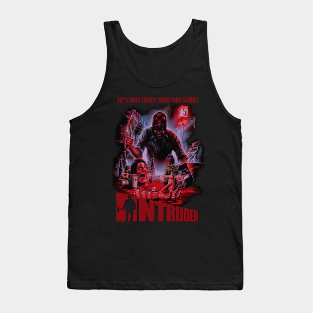 Intruder, Classic Horror, (Version 1) Tank Top by The Dark Vestiary